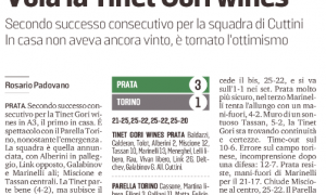 "Espugnato" il PalaPrata, vola la Tinet Gori wines