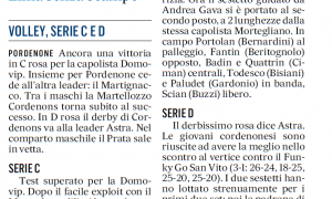 Domovip, Astra e Prata guardano tutti dall'alto