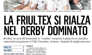 La Friultex si rialza nel derby dominato