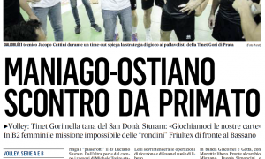 Maniago-Ostiano. Scontro da primato